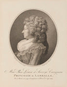 Marie Thérèse de Savoie-Carignan, Princess de Lamballe NPG D15018