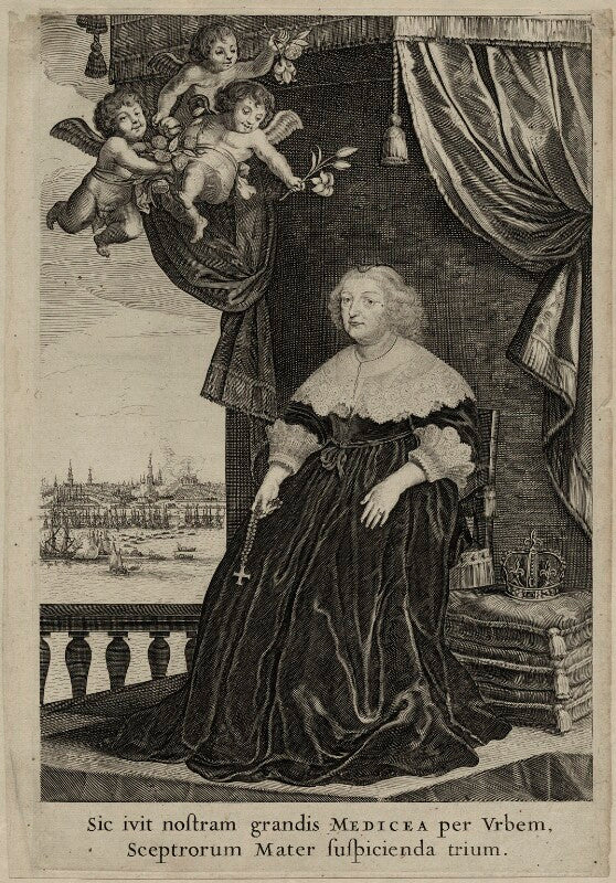 Marie de medici of france npg d28547