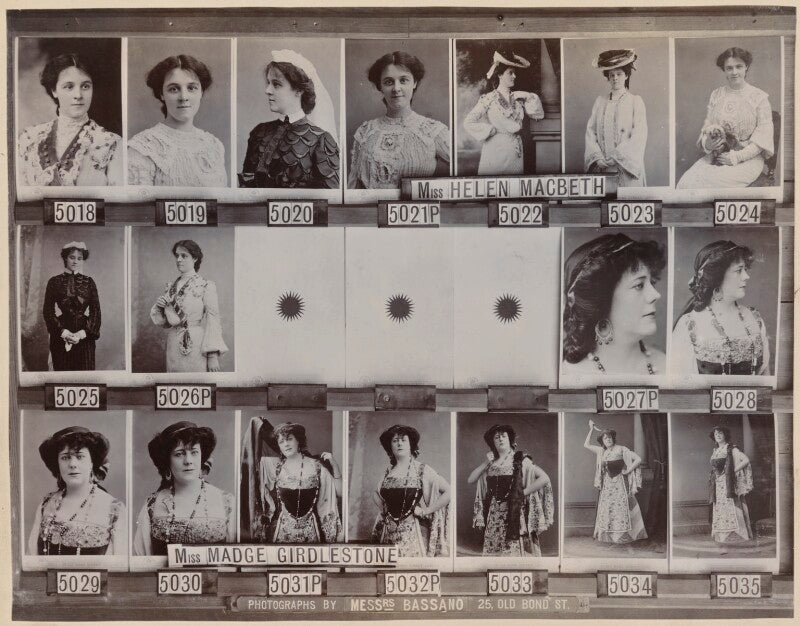 Helen macbeth; madge girdlestone in 'the bandits' npg ax136826