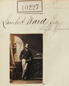 Lambert Ward ('Life Guards') NPG Ax59942