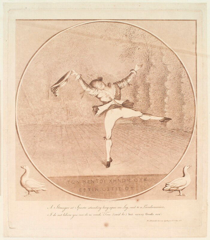 Marie auguste vestris ('a stranger at sparta') npg d13048