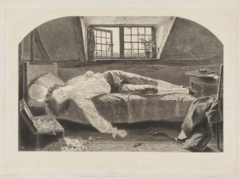 Made up picture - 'Death of ...' (Thomas Chatterton) NPG D8101