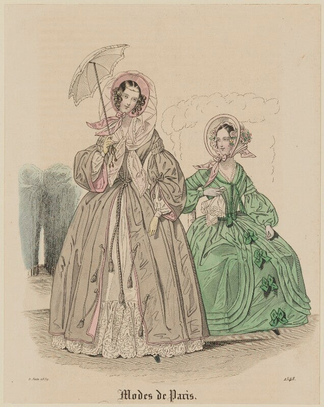 'modes de paris', 5 june 1839 npg d47803