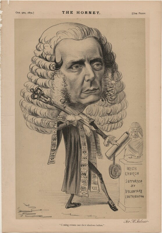 Roundell palmer, 1st earl of selborne ('coming events cast their shadows before') npg d48309