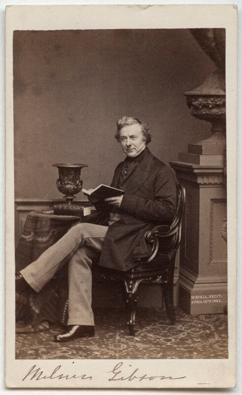 Thomas milner gibson npg x21355
