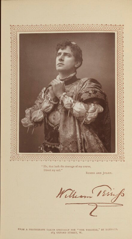 William terriss (william charles james lewin) as romeo in 'romeo & juliet' npg ax29197