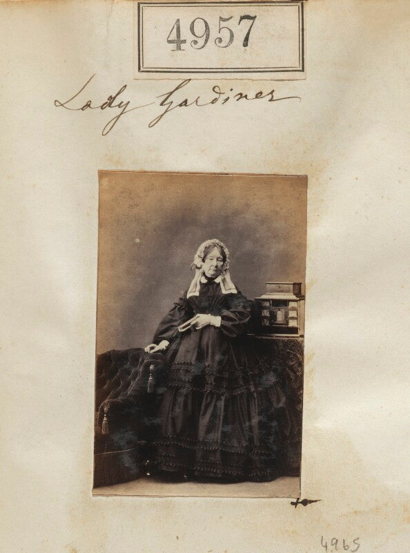 Caroline mary (née macleod), lady gardiner npg ax54965