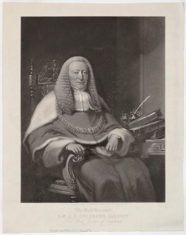 Sir alexander james edmund cockburn, 12th bt npg d33693
