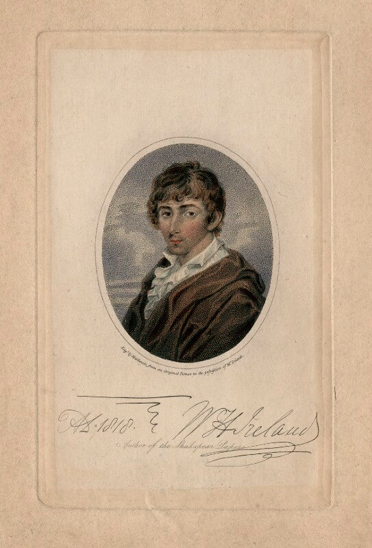 William henry ireland npg d3299