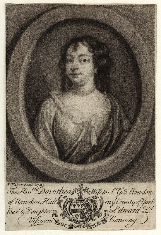 Lady dorothy rawdon (née conway) npg d3995