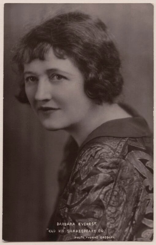 Barbara everest as portia in 'the merchant of venice' npg x199234