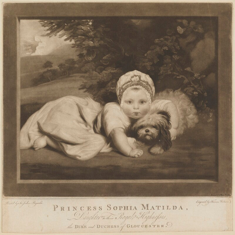 Princess sophia matilda of gloucester npg d33047