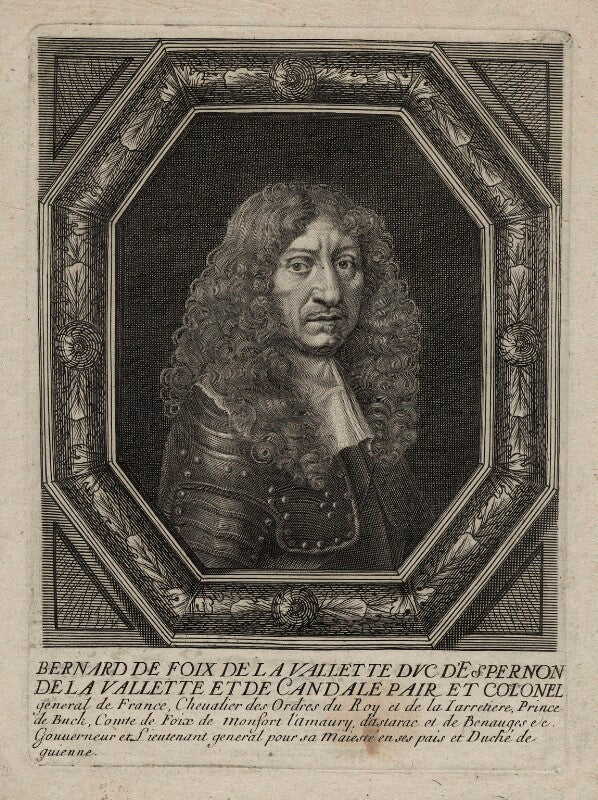 Bernard de nogaret de la valette, duke of &eacute;pernon npg d30726