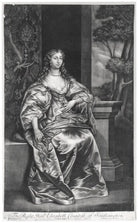 Elizabeth Wriothesley (née Leigh), Countess of Southampton NPG D13171
