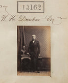 Mr W.H. Dunbar NPG Ax62803