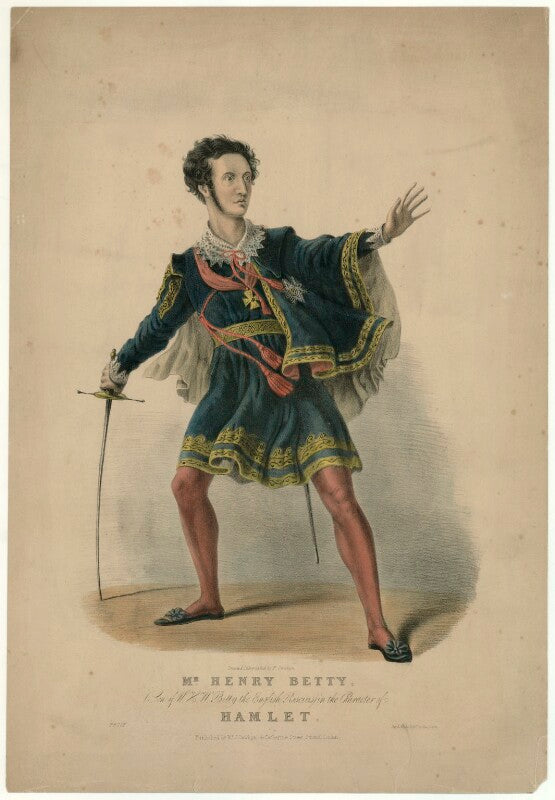 Henry thomas betty as hamlet npg d31736
