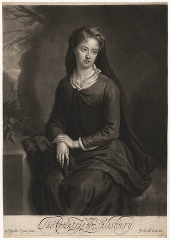 Frances Cecil (née Bennett), Countess of Salisbury NPG D4134