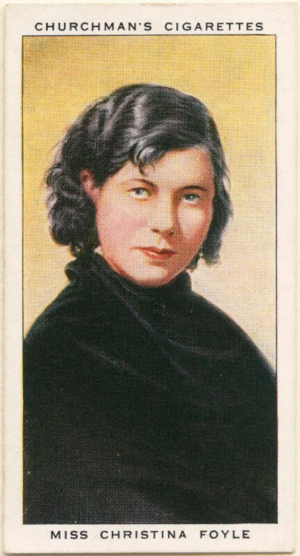 Christina (agnes lilian) foyle (mrs ronald batty) npg d49157