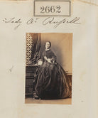 Anne Emily (née Worsley Holmes), Lady Alexander Russell NPG Ax52051