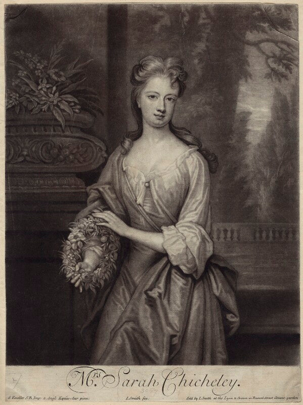 Sarah plowden (née chicheley) npg d27639