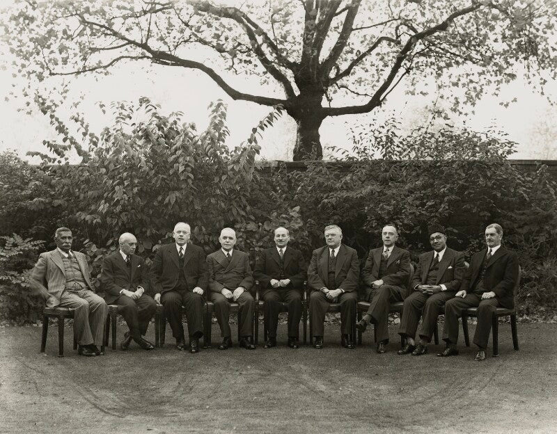 Clement attlee and prime ministers at the commonwealth conference npg x71997