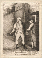 'Date obolum Belisario' (Isaac Barré; William Petty, 1st Marquess of Lansdowne (Lord Shelburne)) NPG D9553