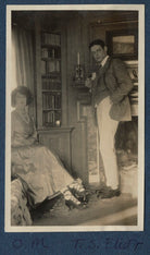 Lady Ottoline Morrell; T.S. Eliot NPG Ax140905