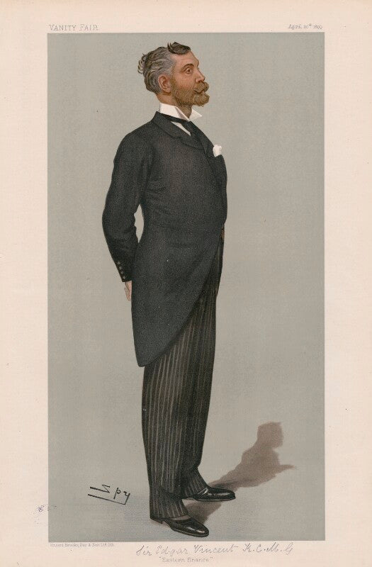 Edgar vincent, viscount d'abernon ('men of the day. no. 746. npg d44957