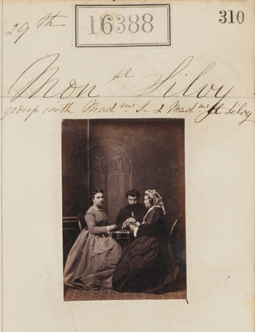 (Louise Marie Elisabeth Lucie) Alice Silvy (née Monnier); Camille Silvy; Marie-Louise Silvy (née Pied) NPG Ax64301