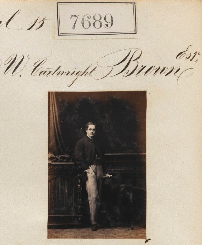 Mr w. cartwright brown npg ax57528