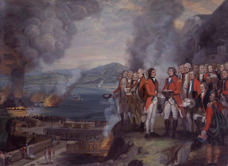 The siege of gibraltar, 1782 npg 1752