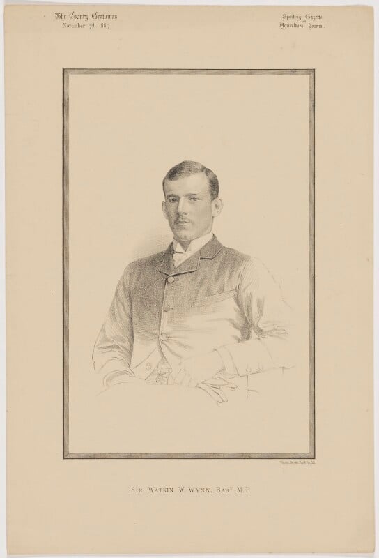 Sir herbert lloyd watkin williams wynn, 7th bt npg d46159