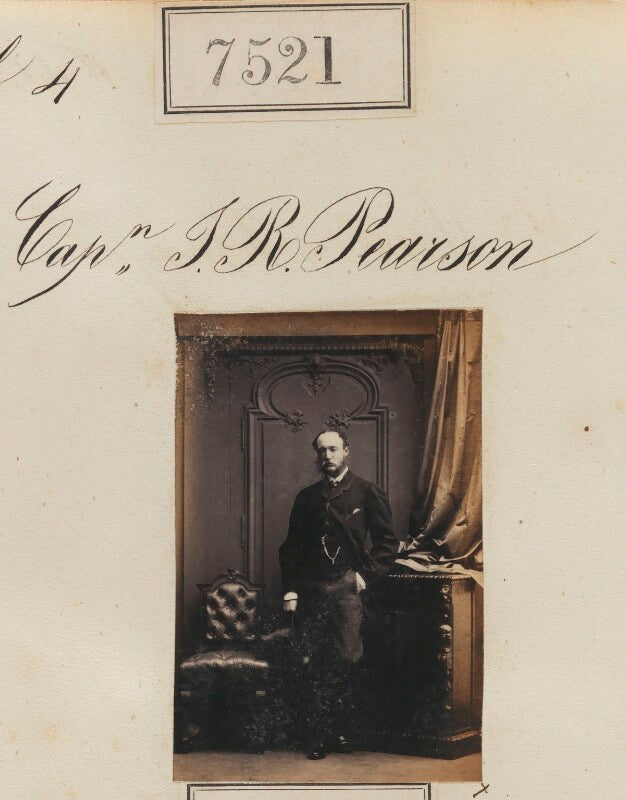 Captain j.r. pearson npg ax53345