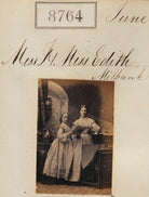 Sybella Augusta Herbert (née Milbank) and Edith Dorothy Milbank ('Miss F; Miss Edith Milbank') NPG Ax58587