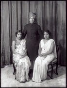 Princess Lakshmi Bayi (Kartika Tirunal); Sri Padmanabha Dasa Bala Rama Varma, Maharaja of Travancore; possibly Setu Parvathythothi Bayi ('Amma Maharni') NPG x96779