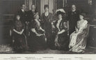 Royal group in the Crimson Drawing-Room at Windsor Castle NPG x131269