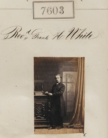 Reverend Frank H. White NPG Ax57442