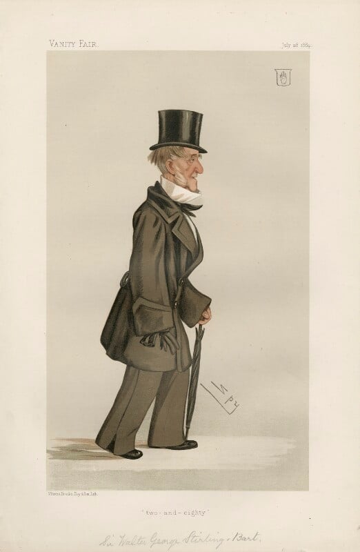 Sir walter george stirling 2nd bt ('men of the day. no. 308.') npg d44184