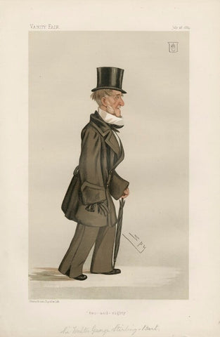 Sir Walter George Stirling 2nd Bt ('Men of the Day. No. 308.') NPG D44184