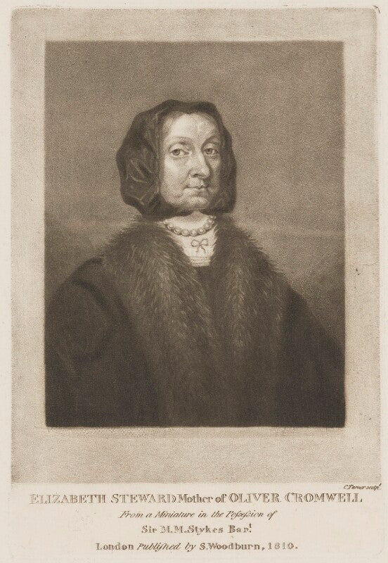 Elizabeth cromwell (née steward) npg d29177