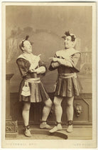 Charles Webb; Henry Berry Webb as the Dromio Twins in 'The Comedy of Errors' NPG Ax25101