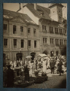 Catherine Colomb (Marie-Louise ('Marion') Reymond (née Colomb)) at Vevey market NPG Ax144114