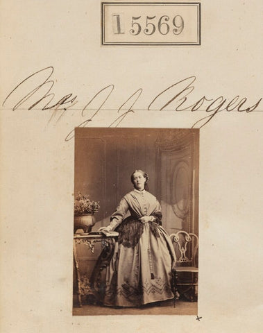 Mrs J.J. Rogers NPG Ax63501