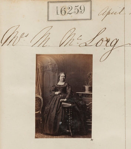 Mrs M. McLorg NPG Ax64176