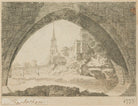 View of Old Blackfriars Bridge and St Mary's Church NPG D18108