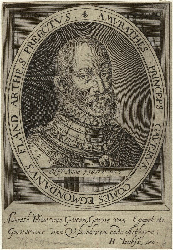 Lamoral, count of egmont and prince of gavre npg d33026