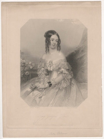 Lady Georgina Rebow (née Toler) when Lady Georgina Toler NPG D5597