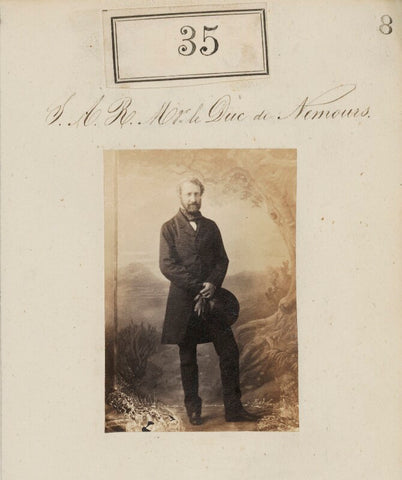 Louis Charles Philippe Raphaël d'Orléans, duc de Nemours NPG Ax50027