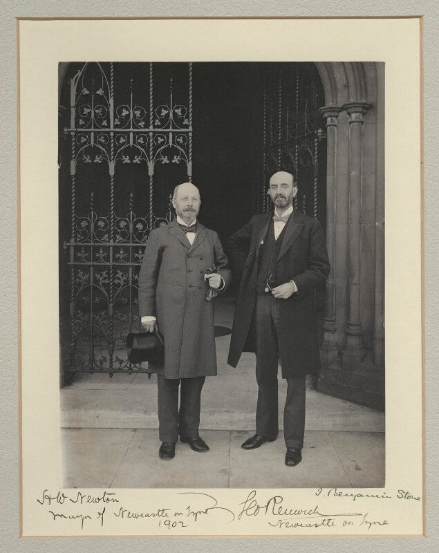 Sir henry william newton; sir george renwick, 1st bt npg x135300