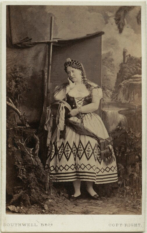 Carlotta leclercq as zillah in 'the duke's motto' npg x19971
